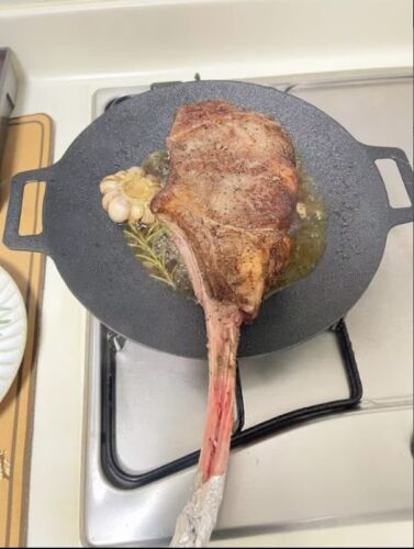 Click to view full screen Australian tomahawk steak, approximately 1.2 kg photo review